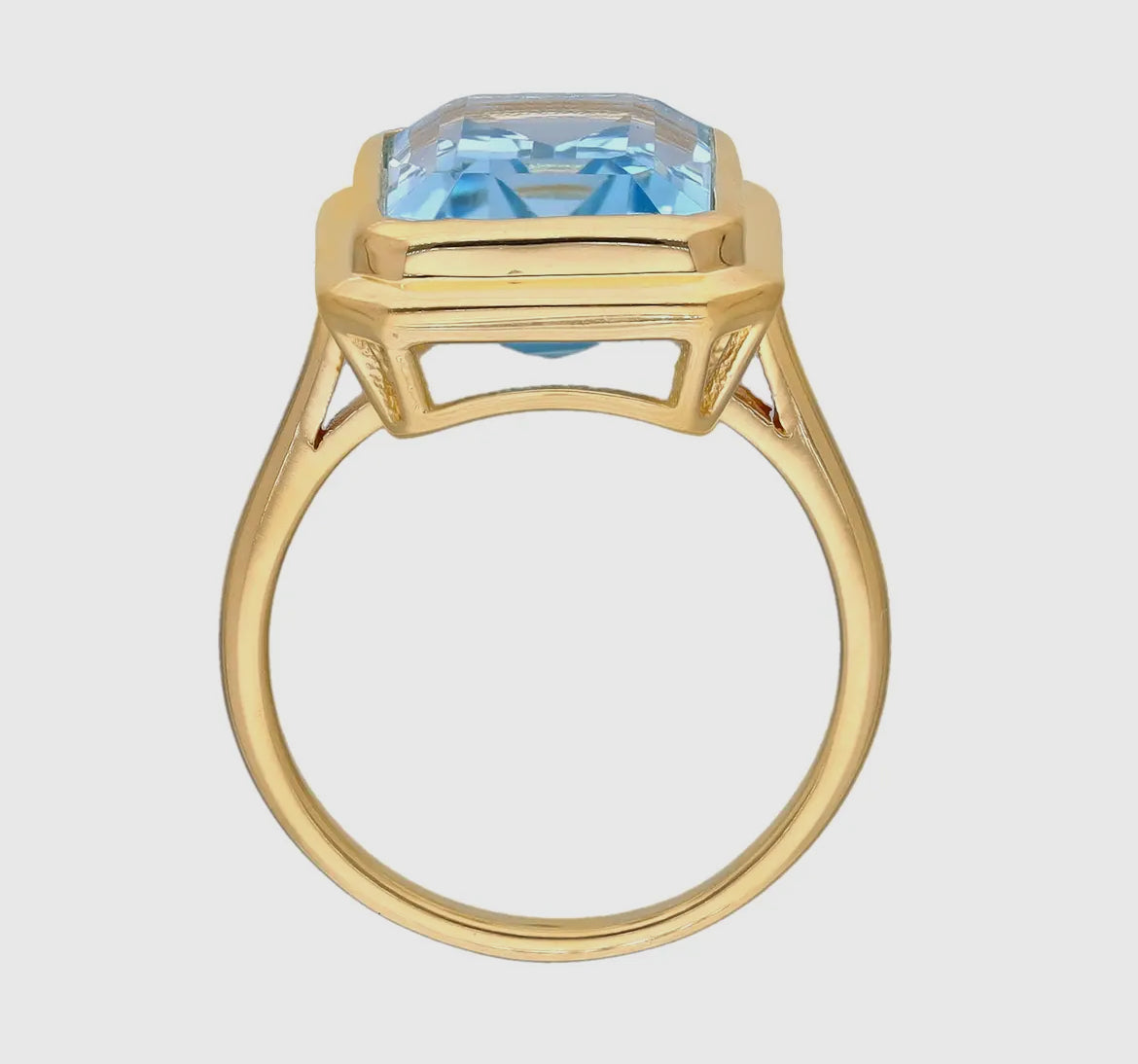 Blue Topaz Ring