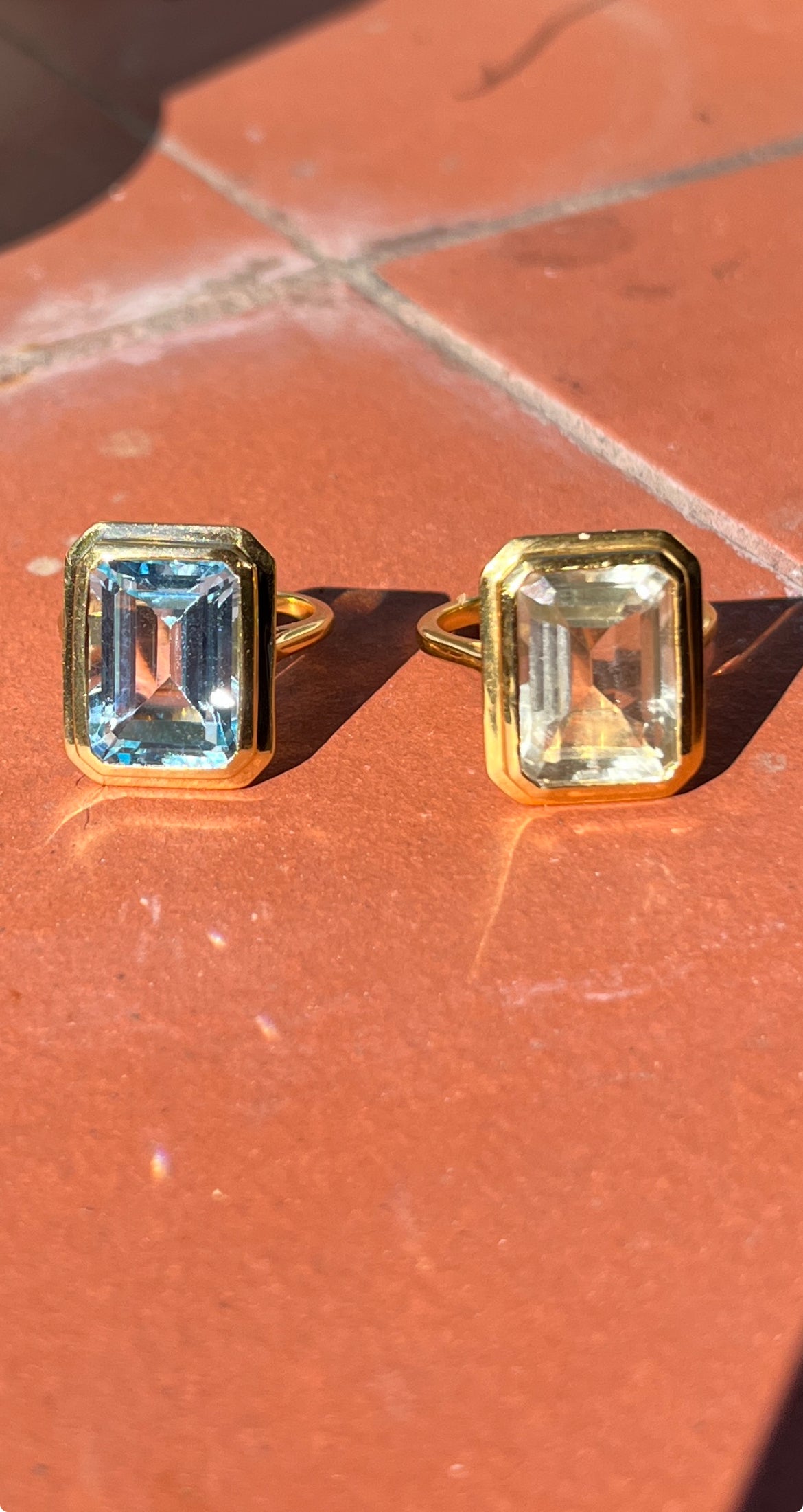 Blue Topaz Ring