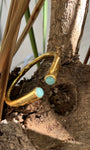 Amazonite Hinged Bracelet