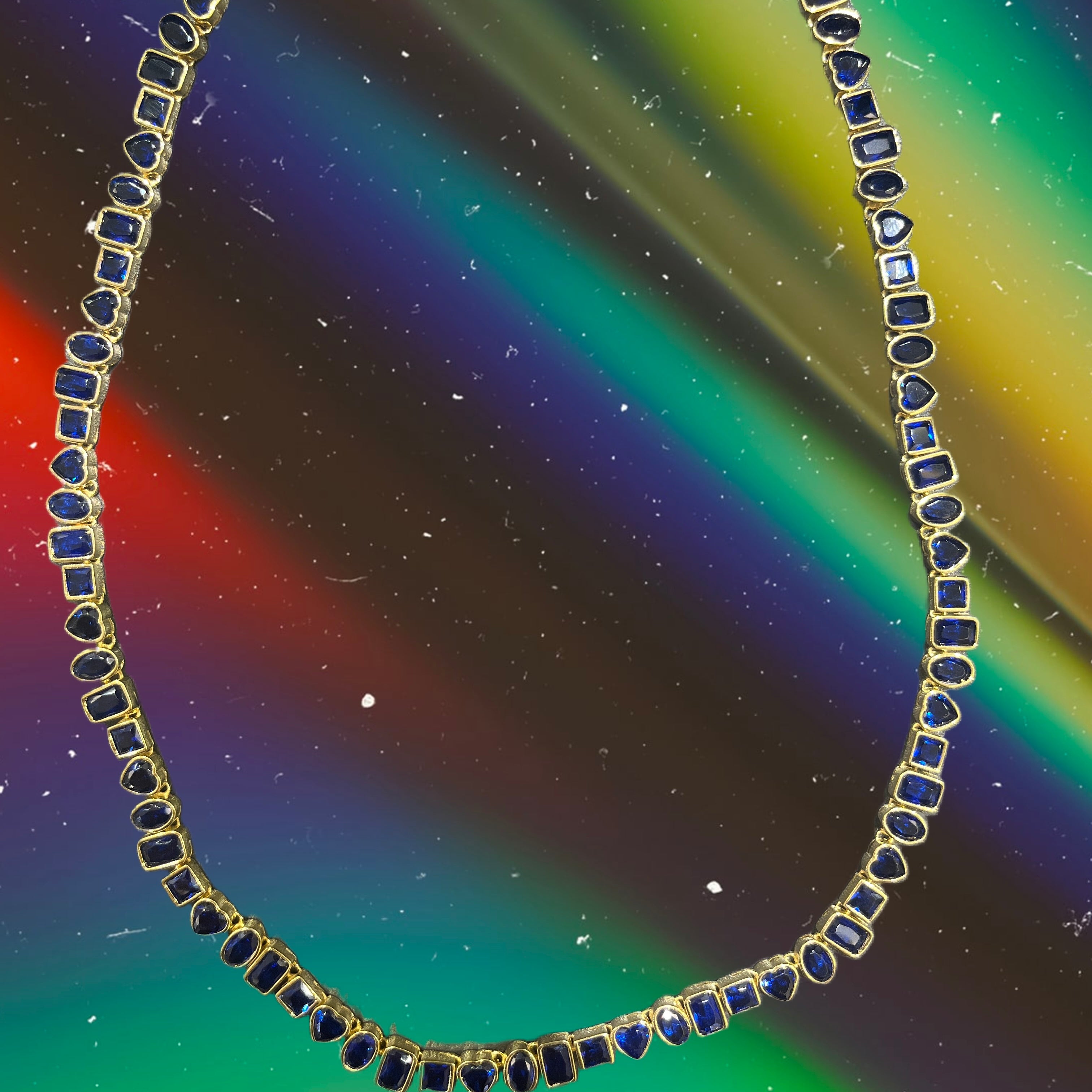 Shapeshifter Sapphire Necklace