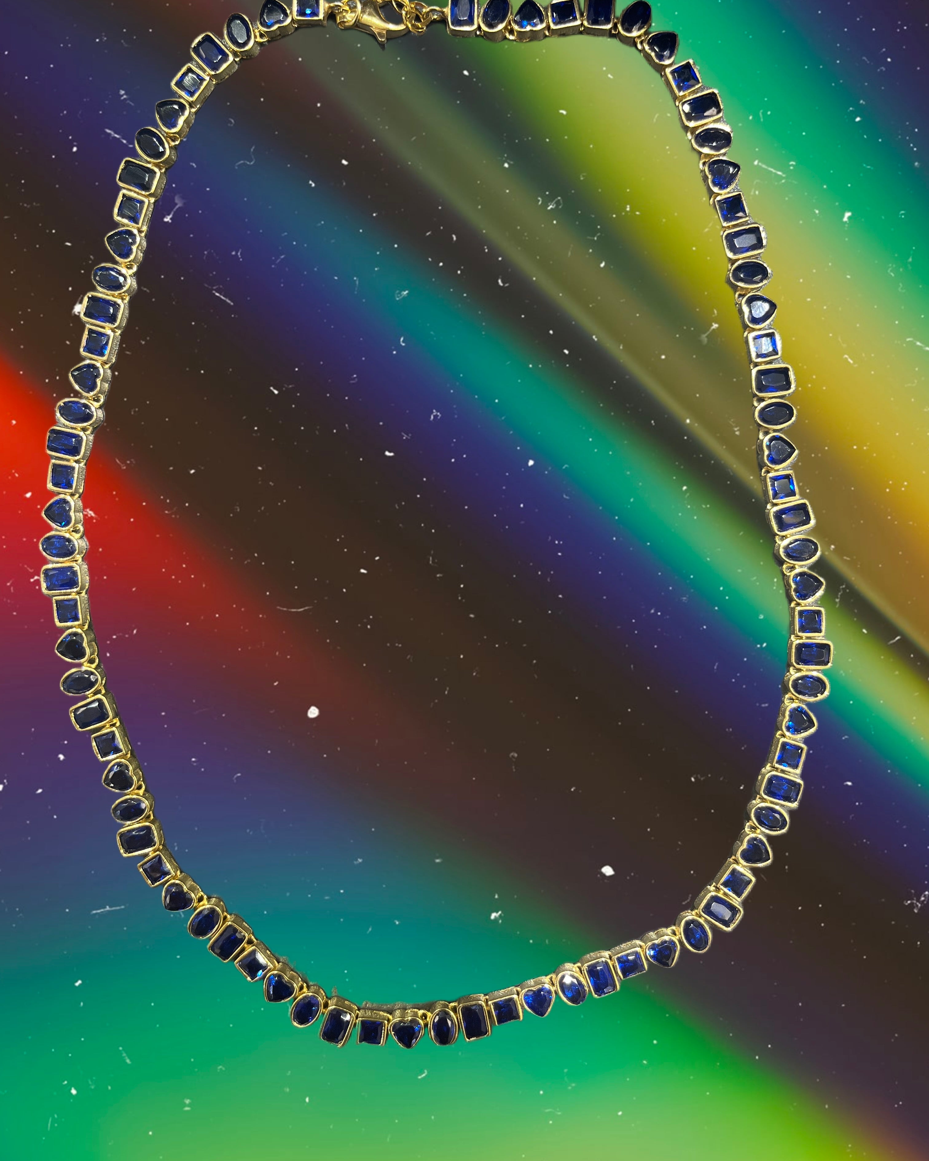 Shapeshifter Sapphire Necklace