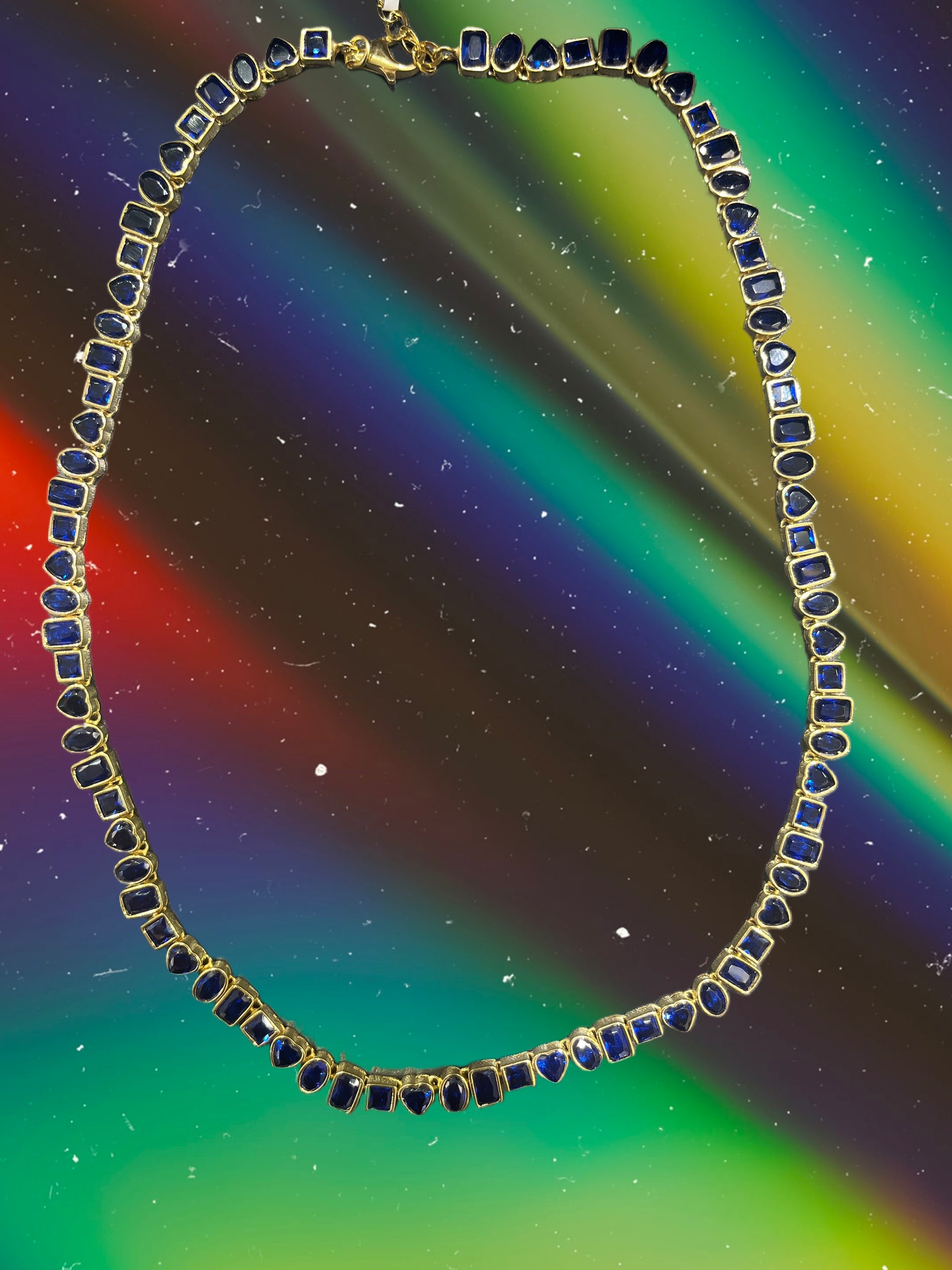 Shapeshifter Sapphire Necklace