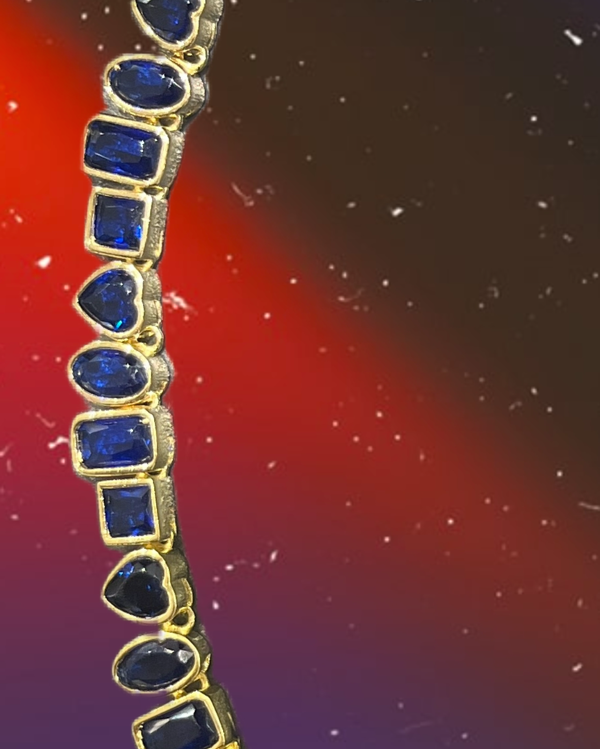 Shapeshifter Sapphire Necklace