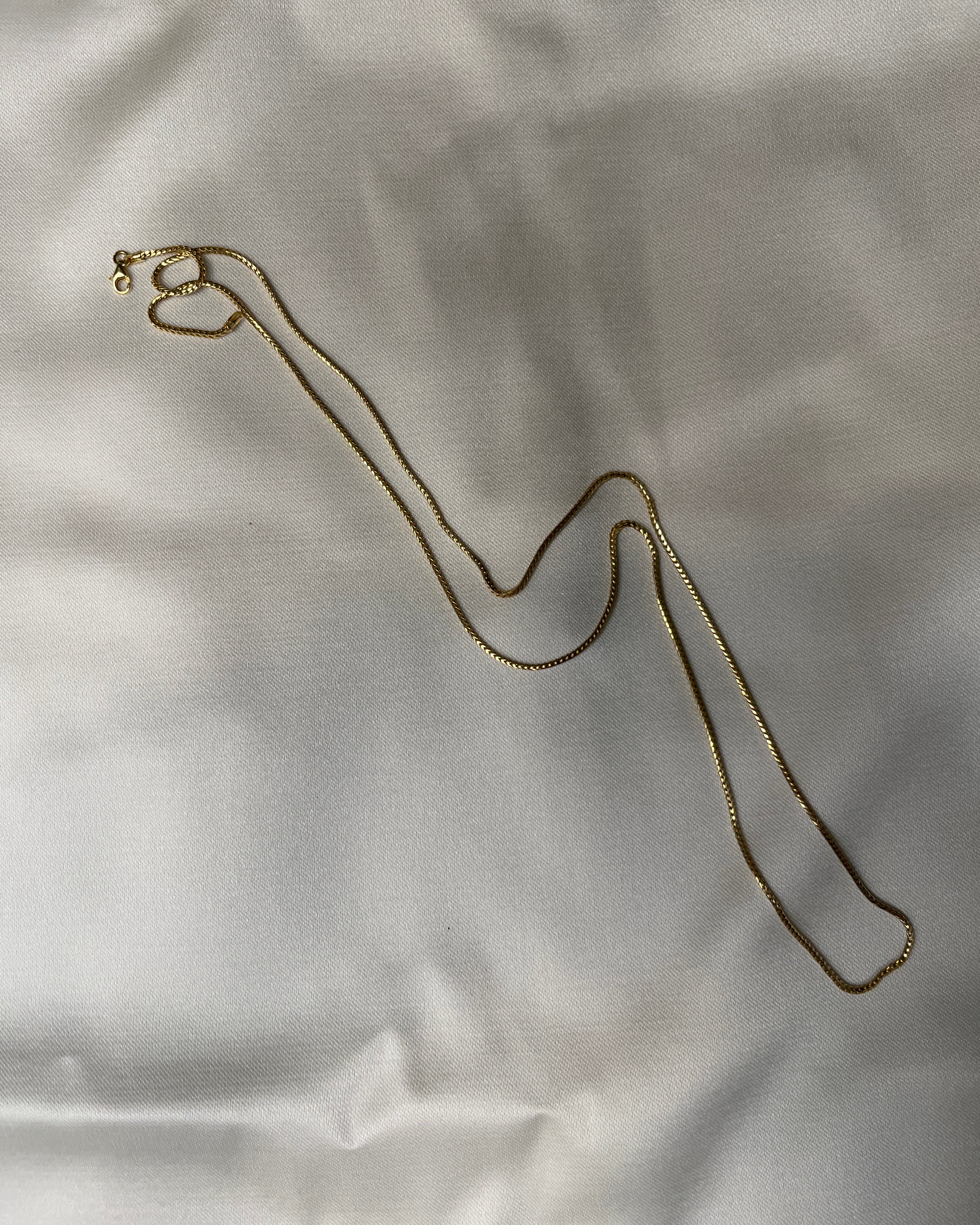 Gold Dainty Box Chain