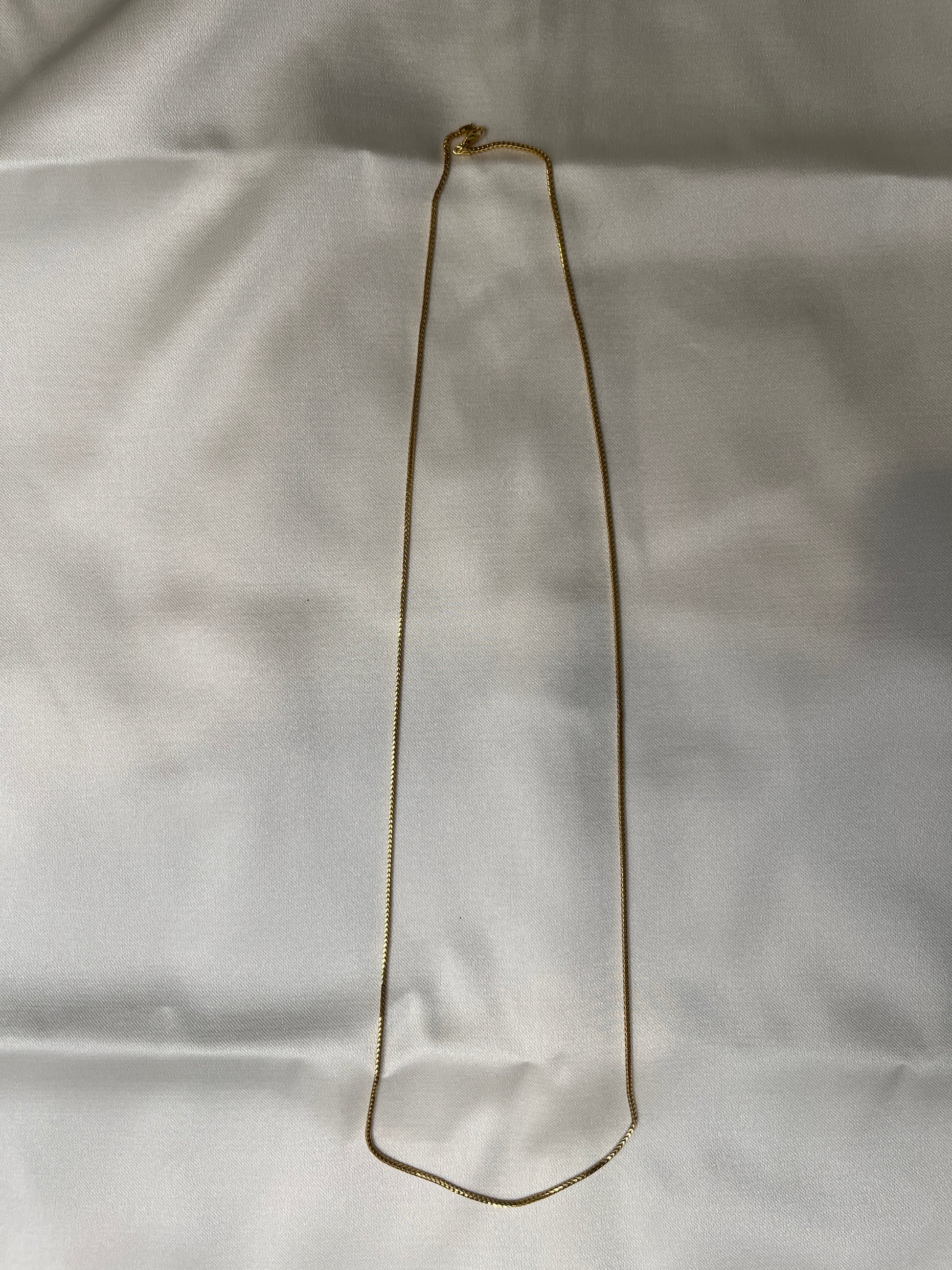 Gold Dainty Box Chain