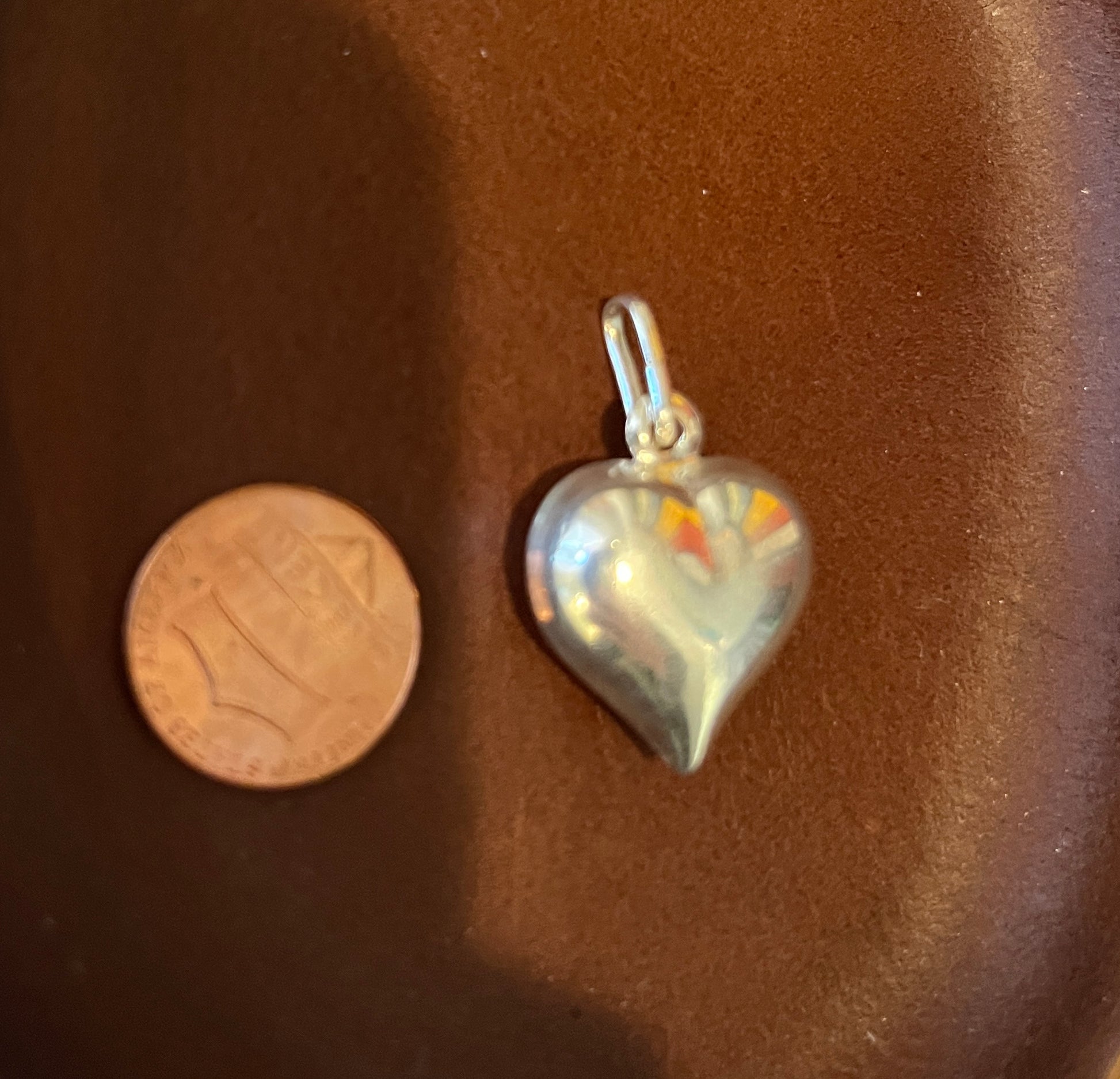 Sterling Silver Baby Heart