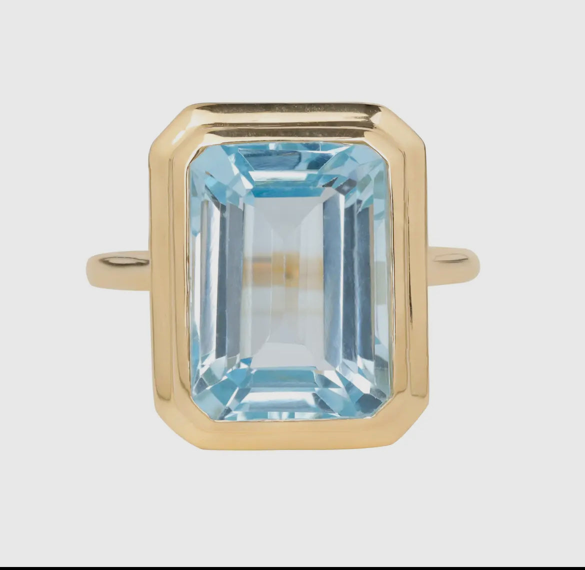 Blue Topaz Ring