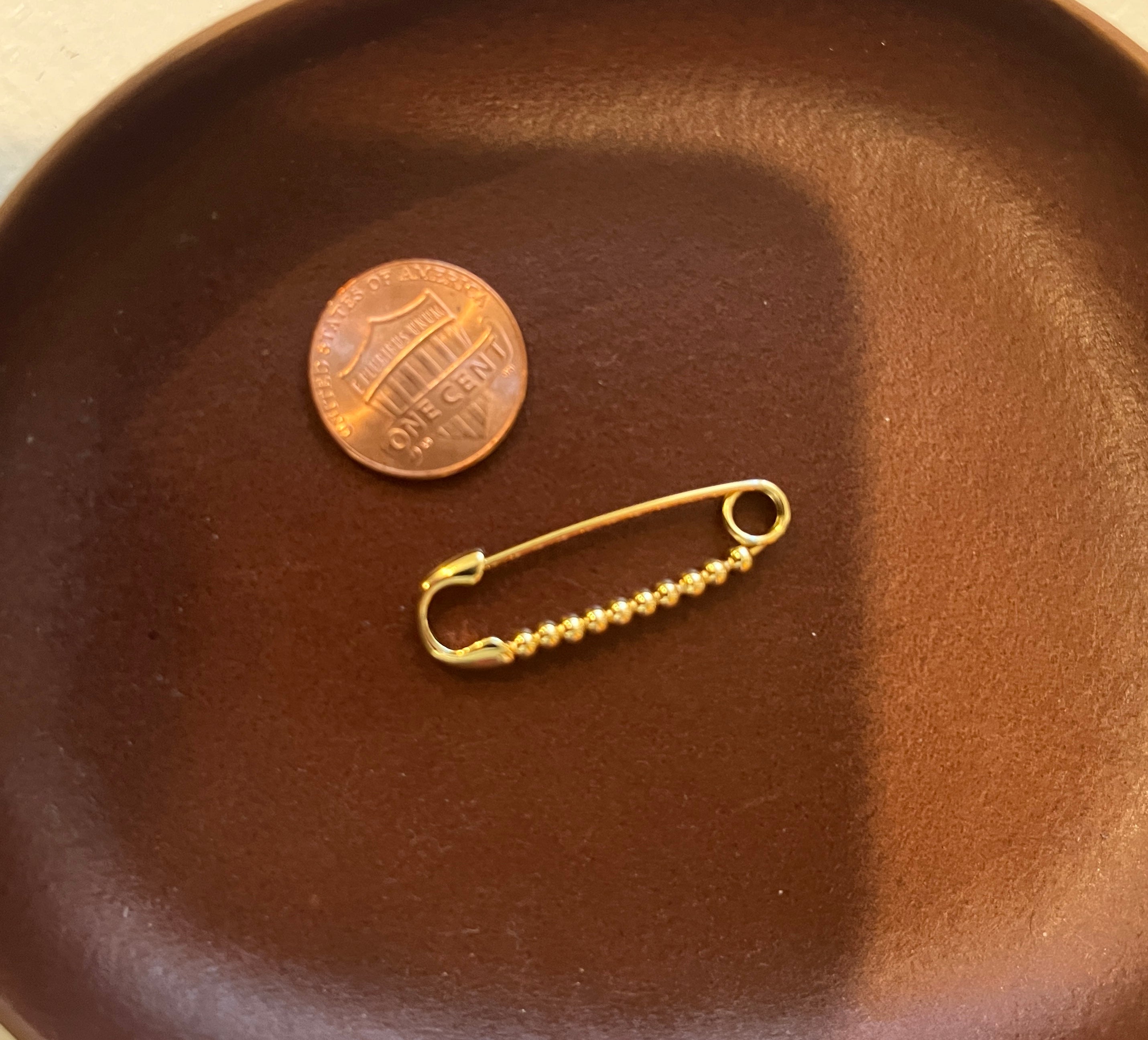 Gold Safety Pin