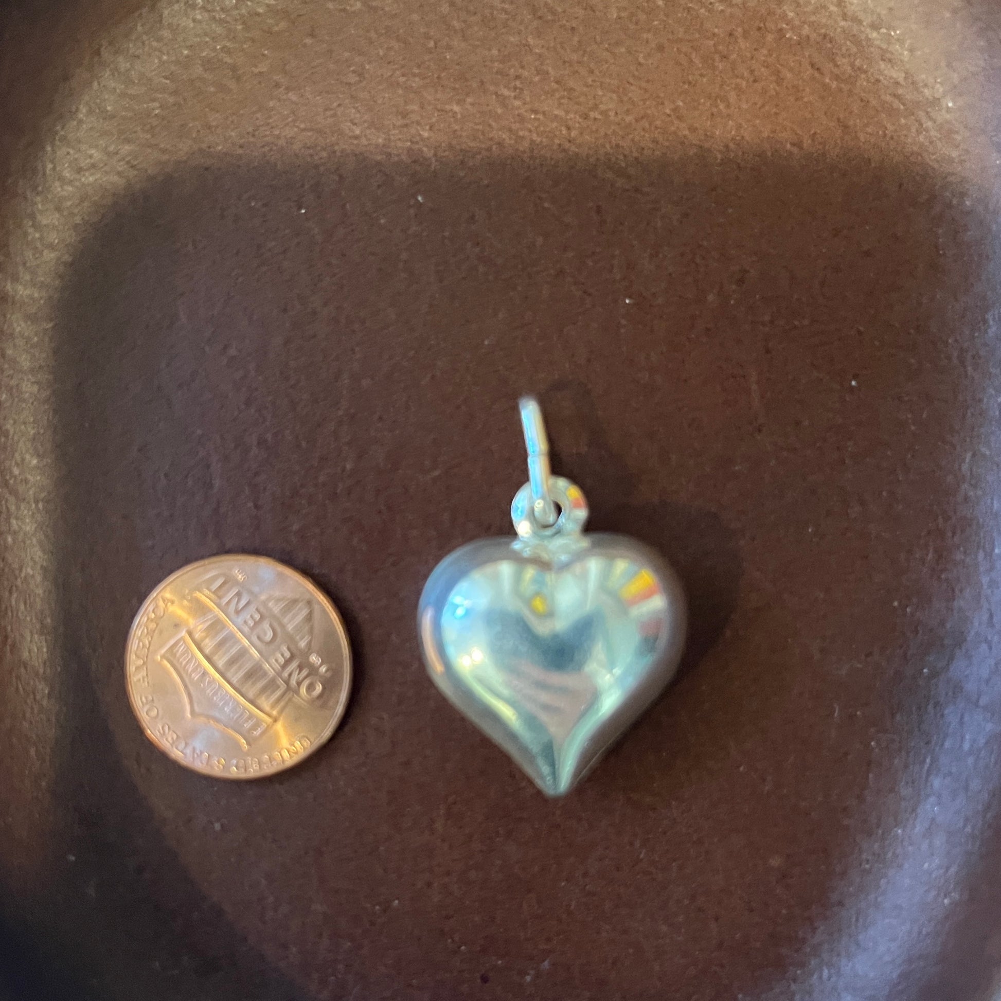 Sterling Silver Baby Heart