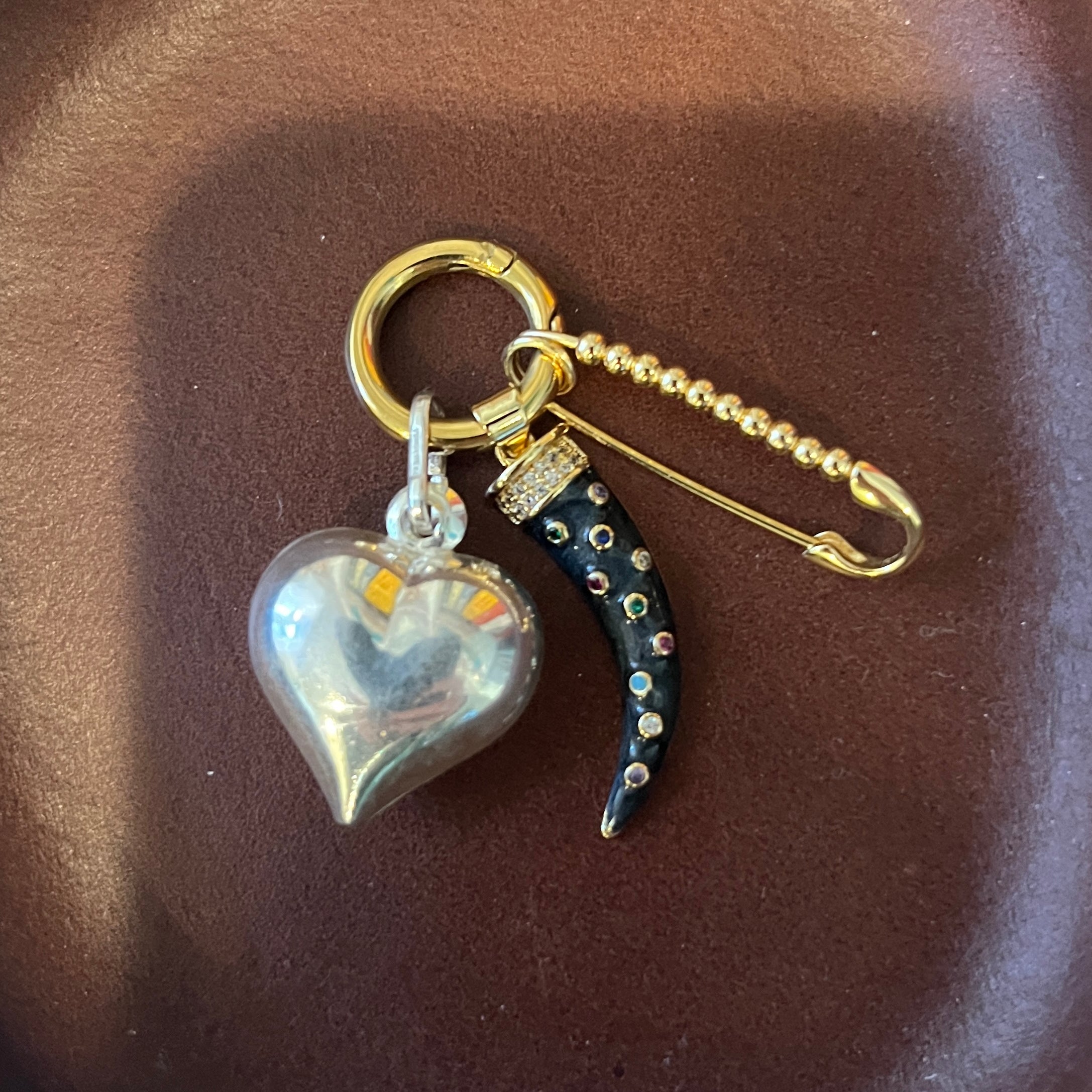 Sterling Silver Baby Heart