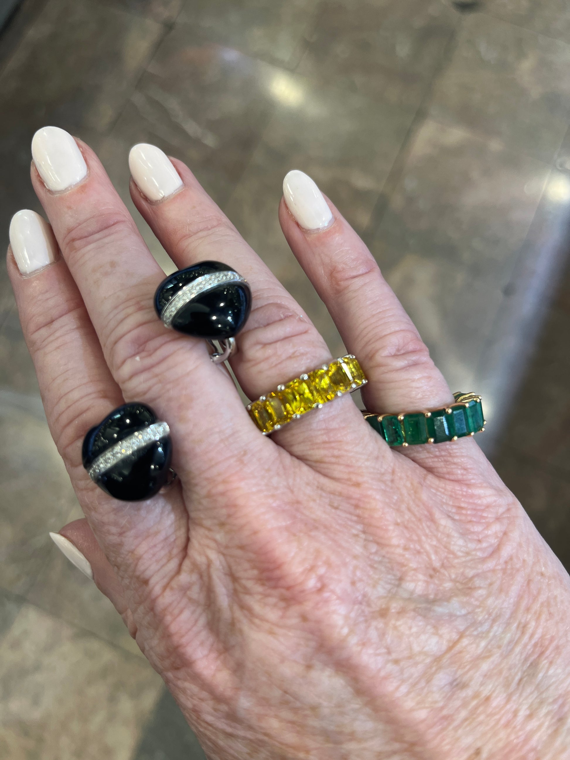 Emerald Eternity Band