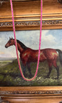 Pretty Pony Necklace in Ruby