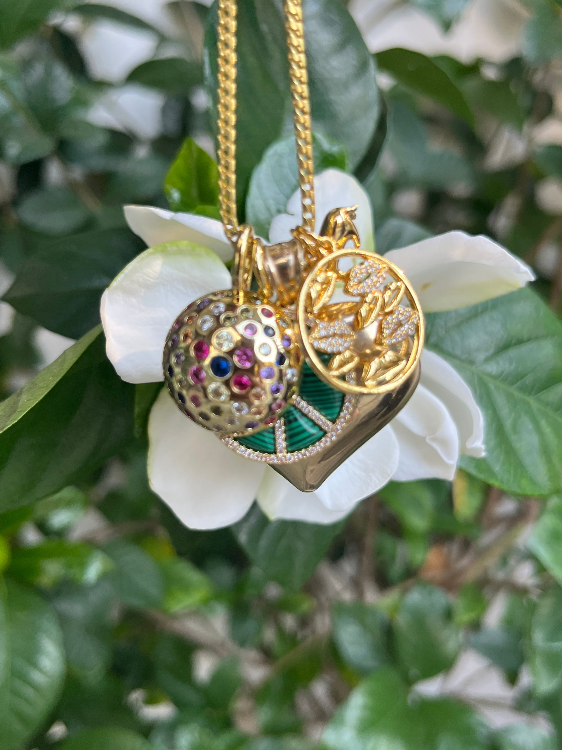 Speckled Ball Pendant