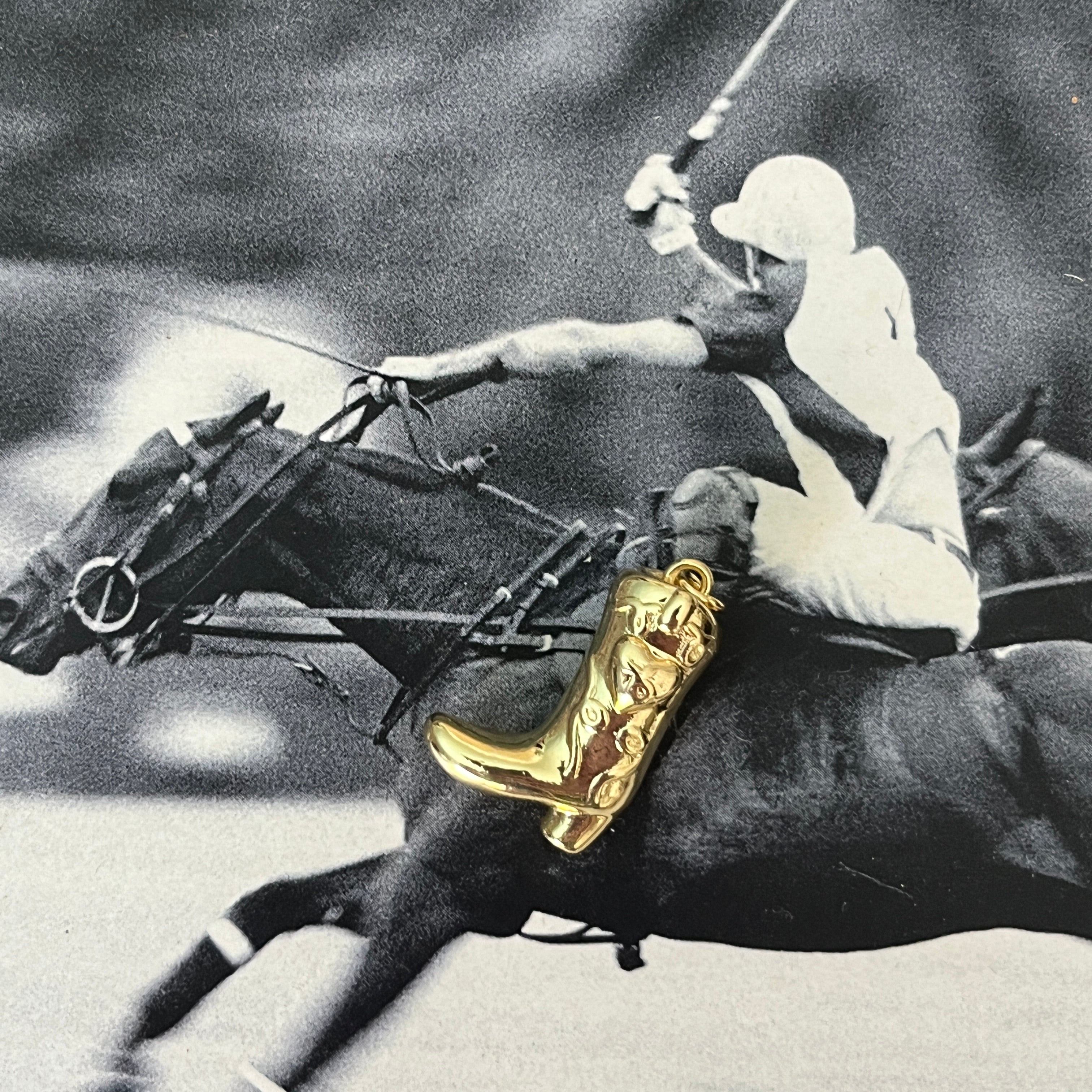 Horsey Boot Pendant