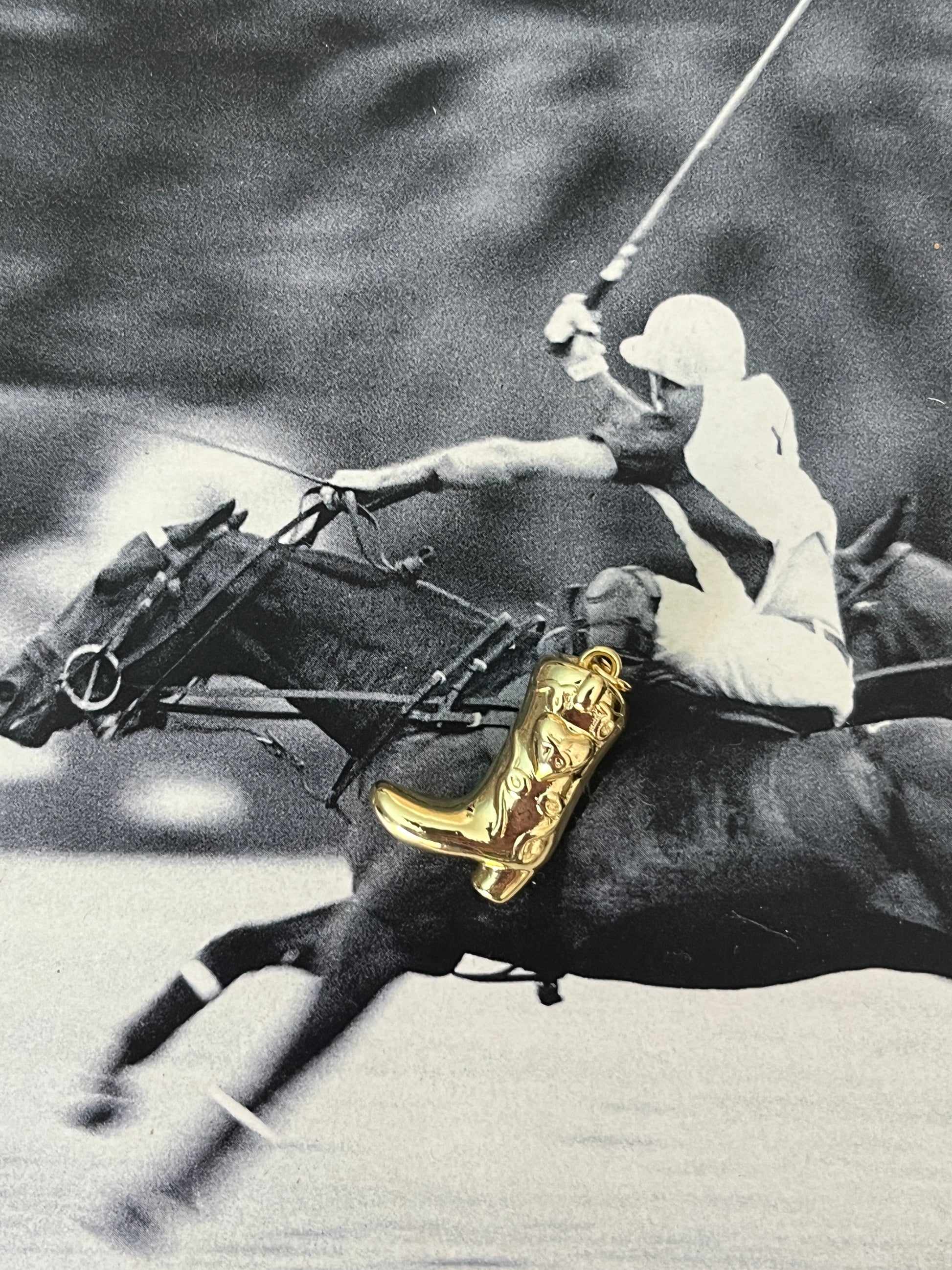 Horsey Boot Pendant