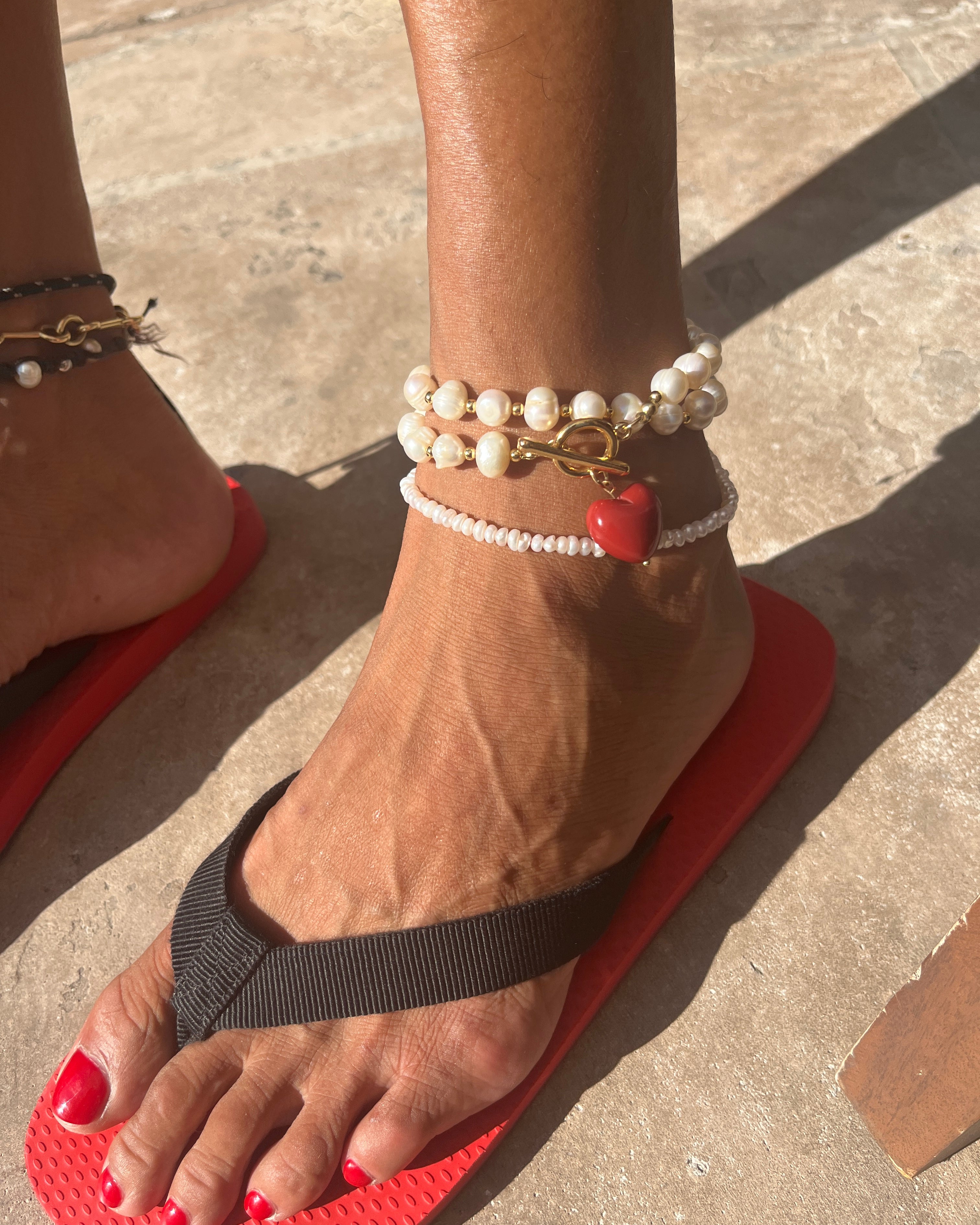 Pearly Anklet