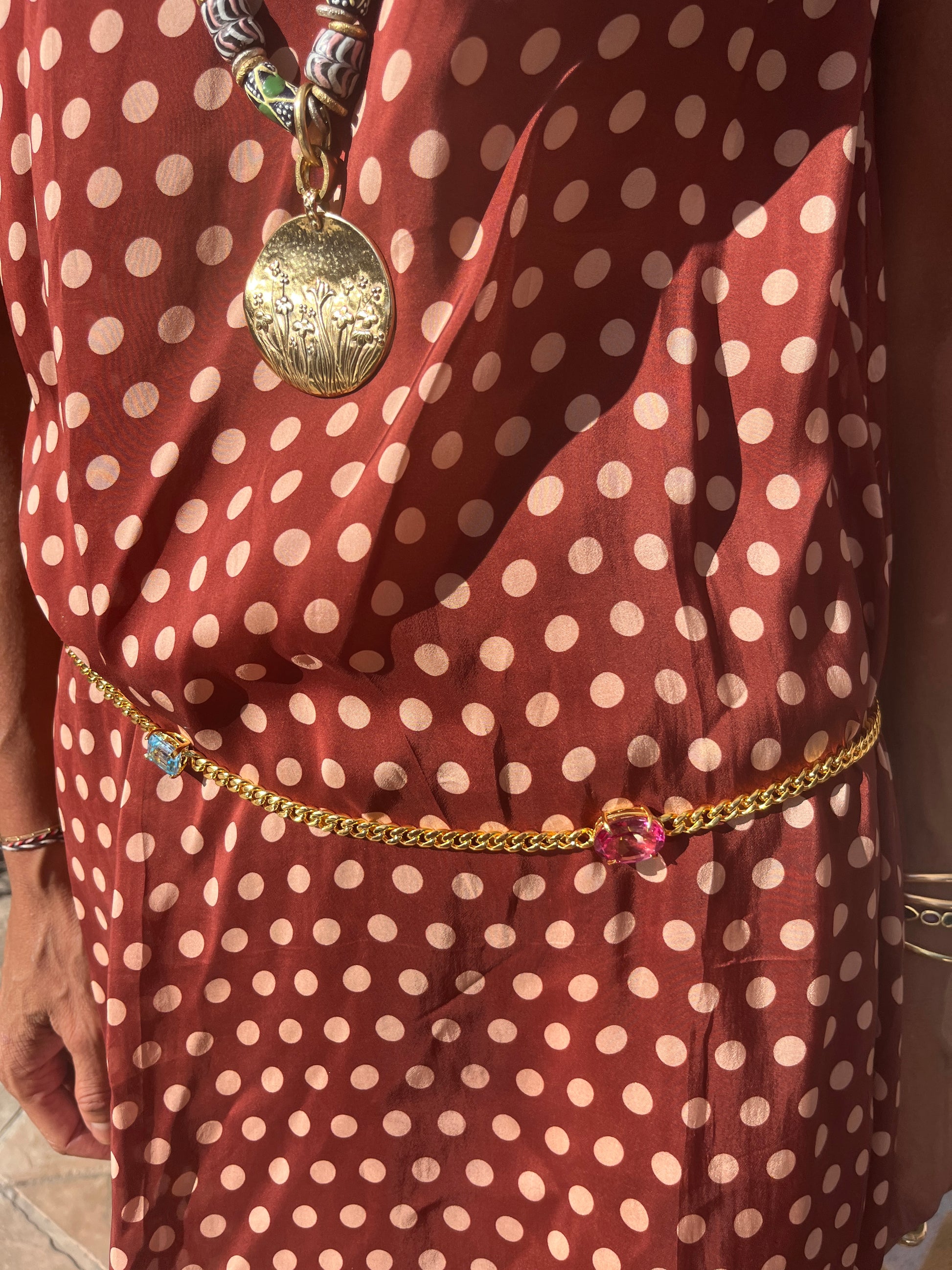Topaz Candy Necklace