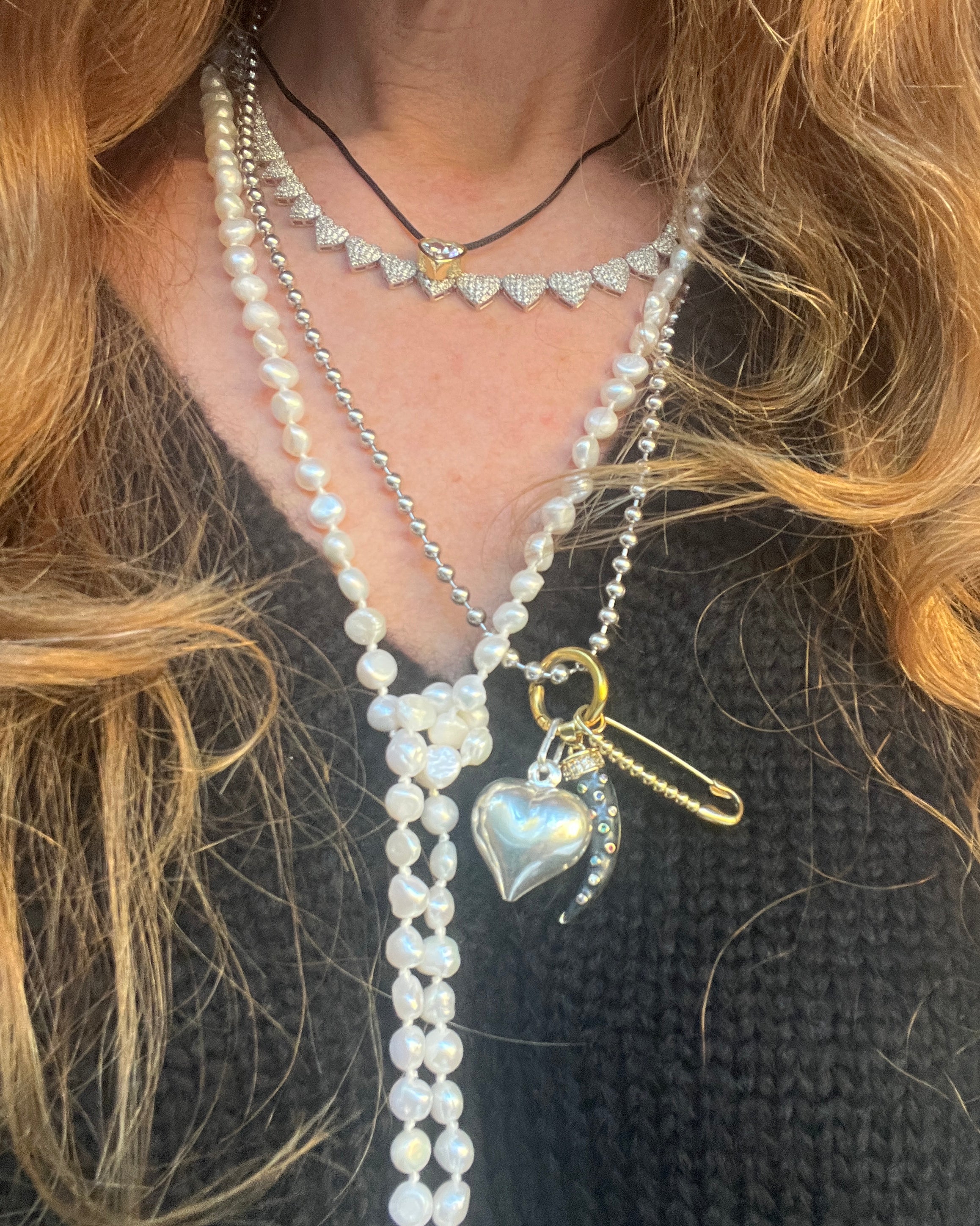 Sterling Silver Baby Heart