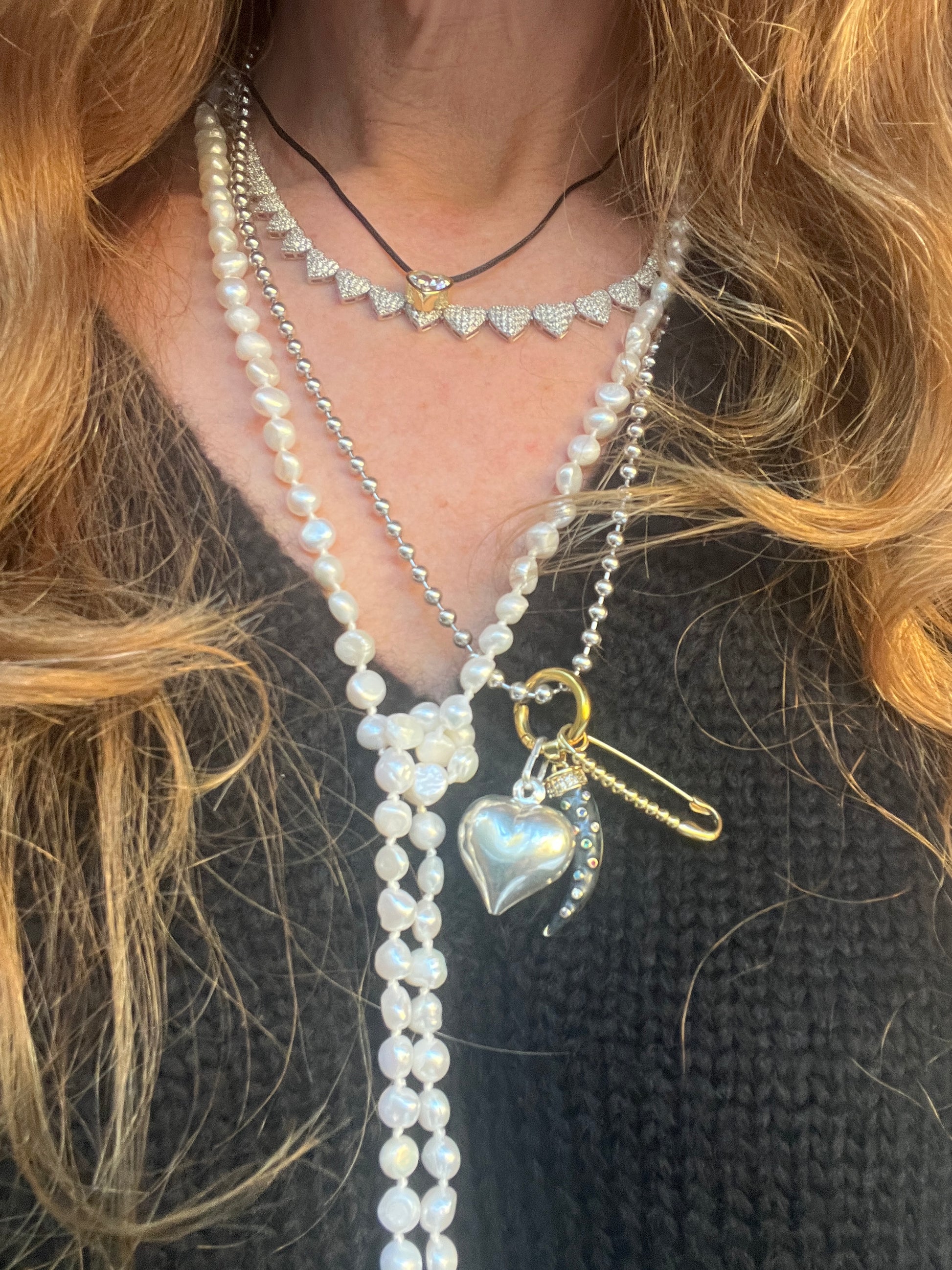 Sterling Silver Baby Heart