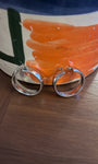 Nonna Hoops in Sterling Silver