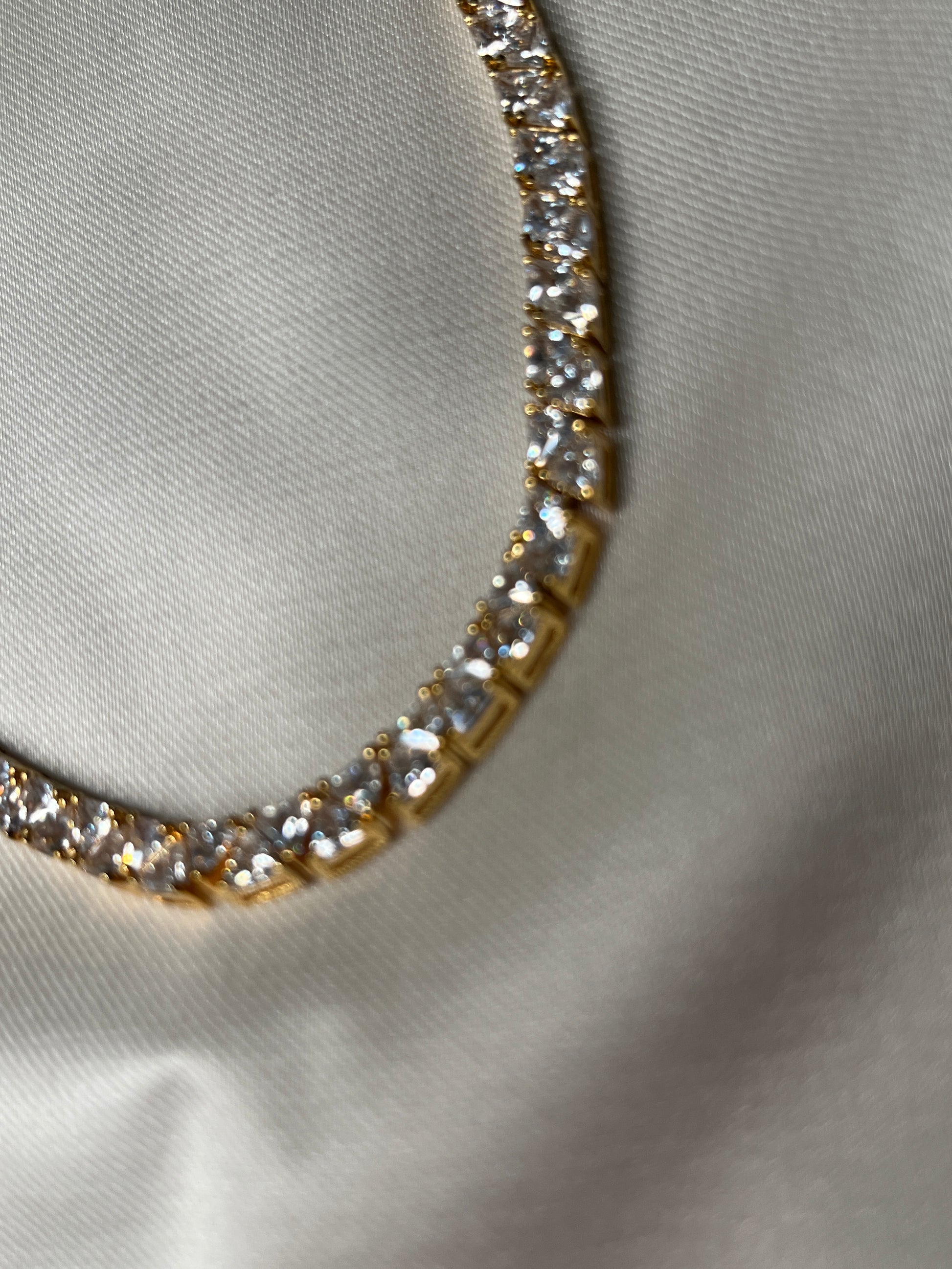 Sparkly Diamond Diamonds Necklace