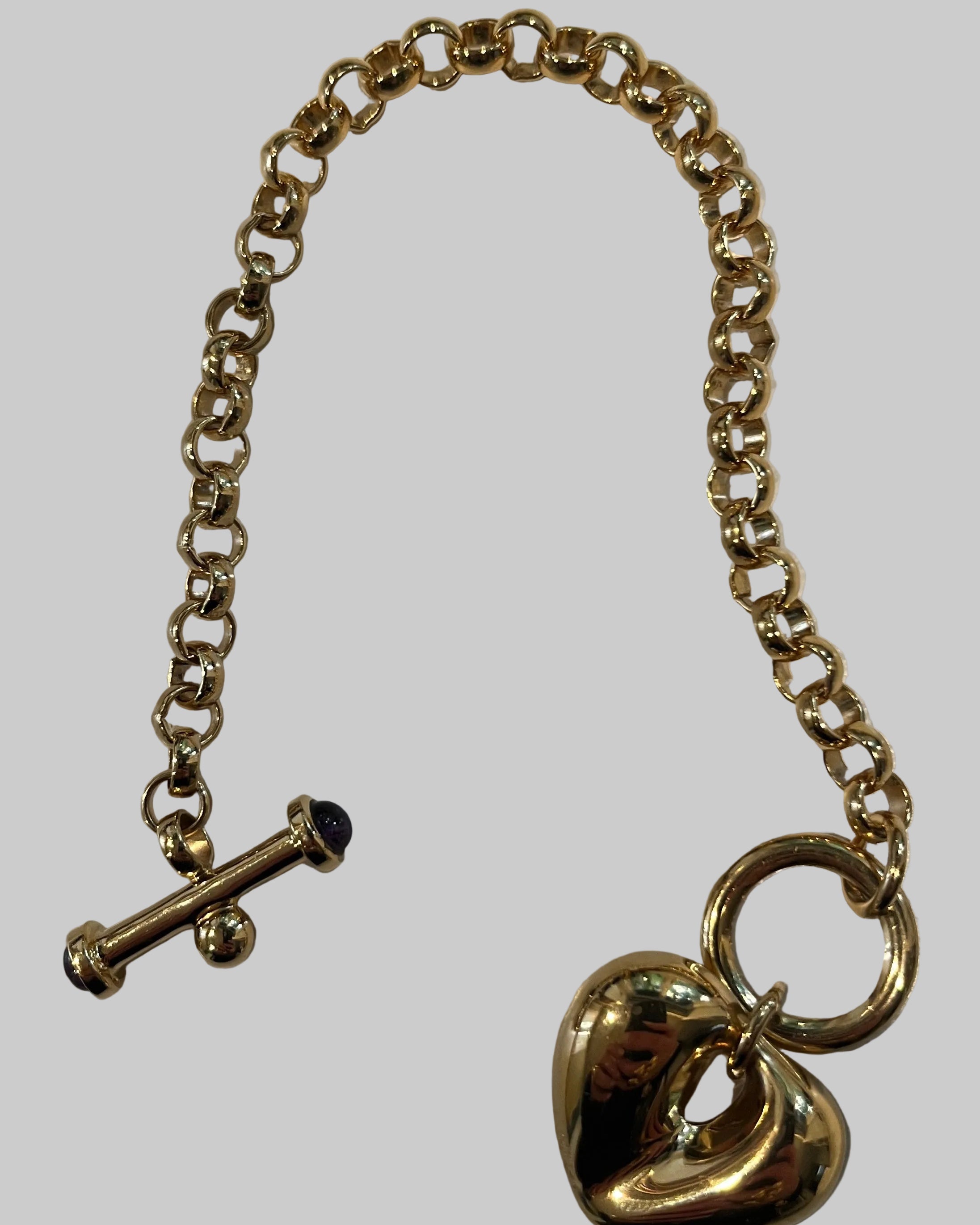 Toggle Heart Bracelet