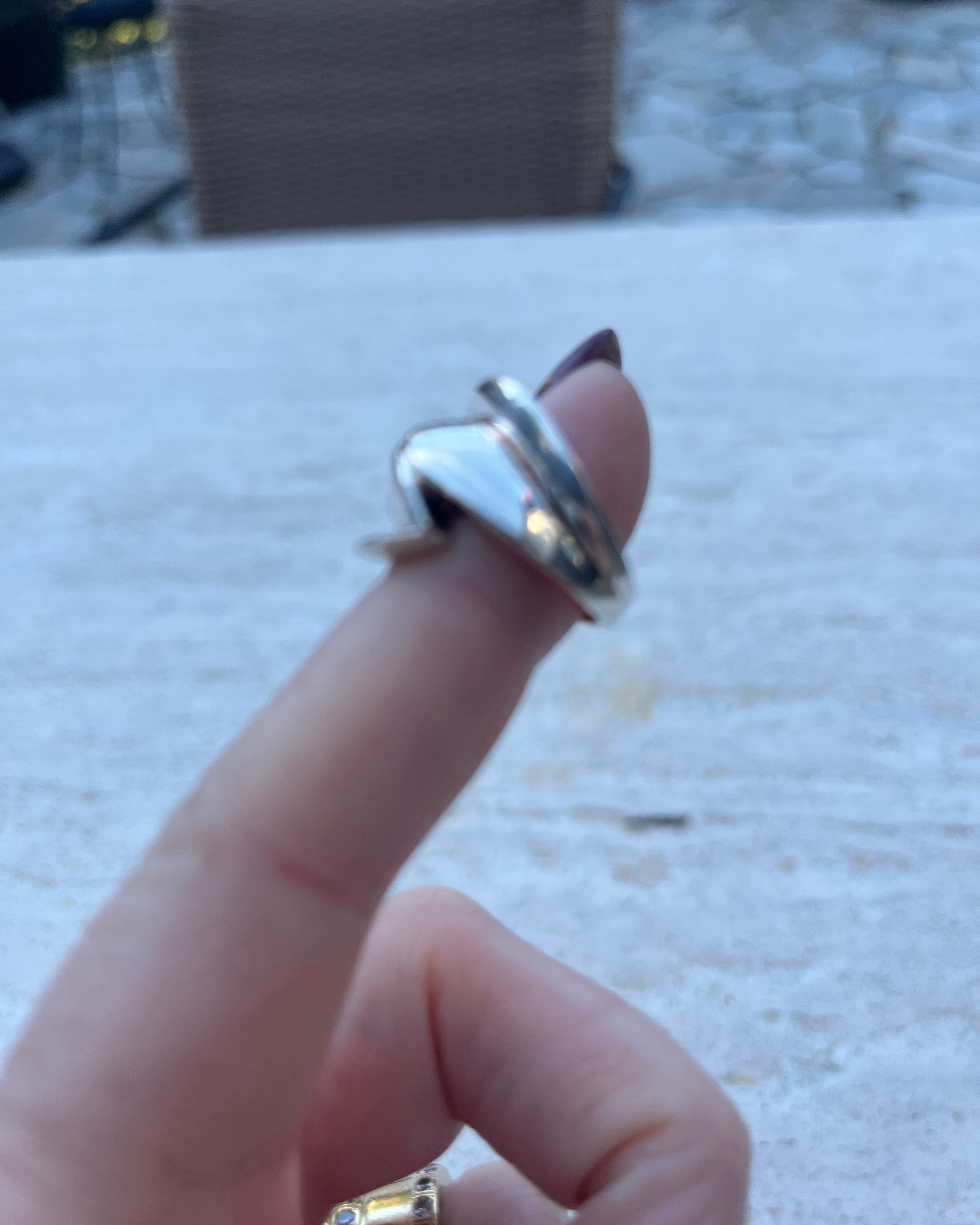 Vintage Crossover Ring