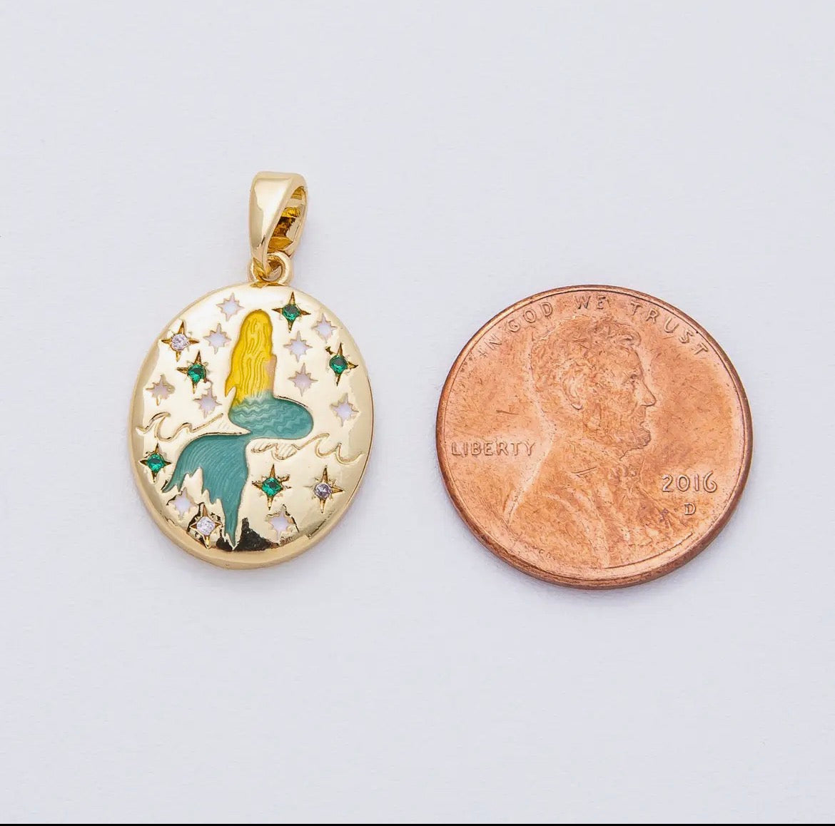 Chaotic Mermaid Pendant