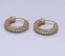 Bling Bling Huggie Earring