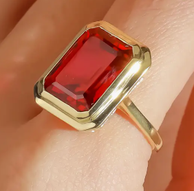 Ruby Red Ring
