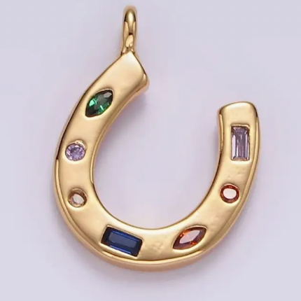 Multi Horseshoe Pendant
