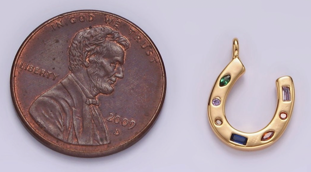 Multi Horseshoe Pendant