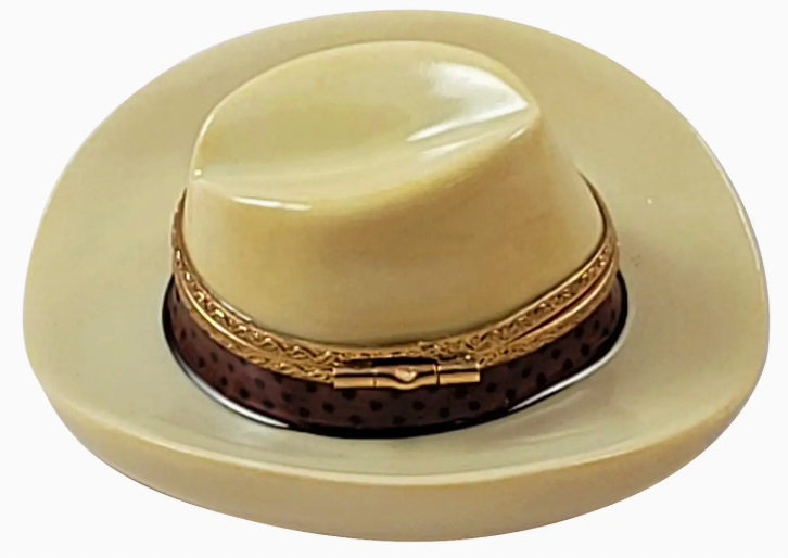 Cowboy Hat Limoges Box