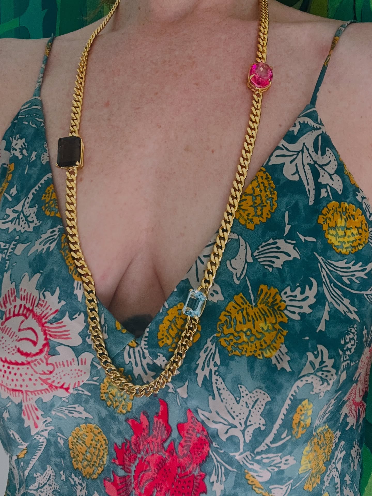 Topaz Candy Necklace